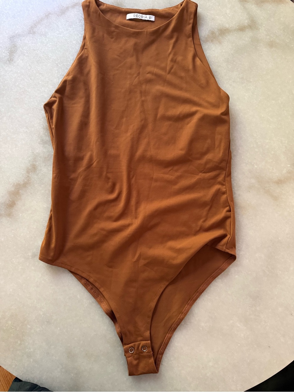 ReoRia Kids Rust One-Piece Bodysuit